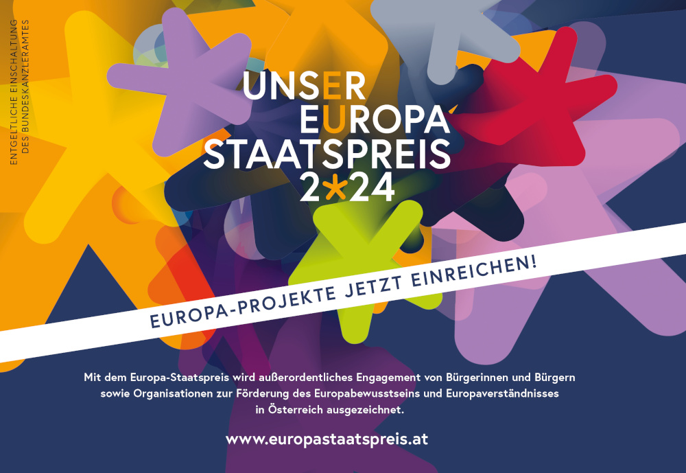 Sujet Inserat Europa-Staatspreis 2024