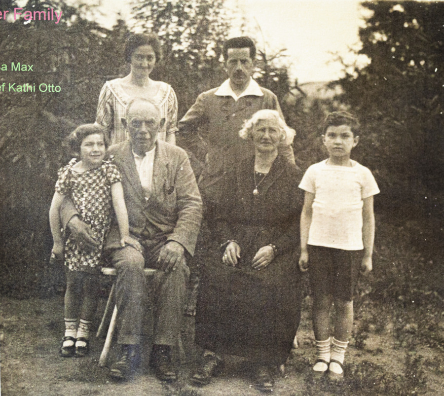 Foto: Familienbild von Otto Nagler, 1927.