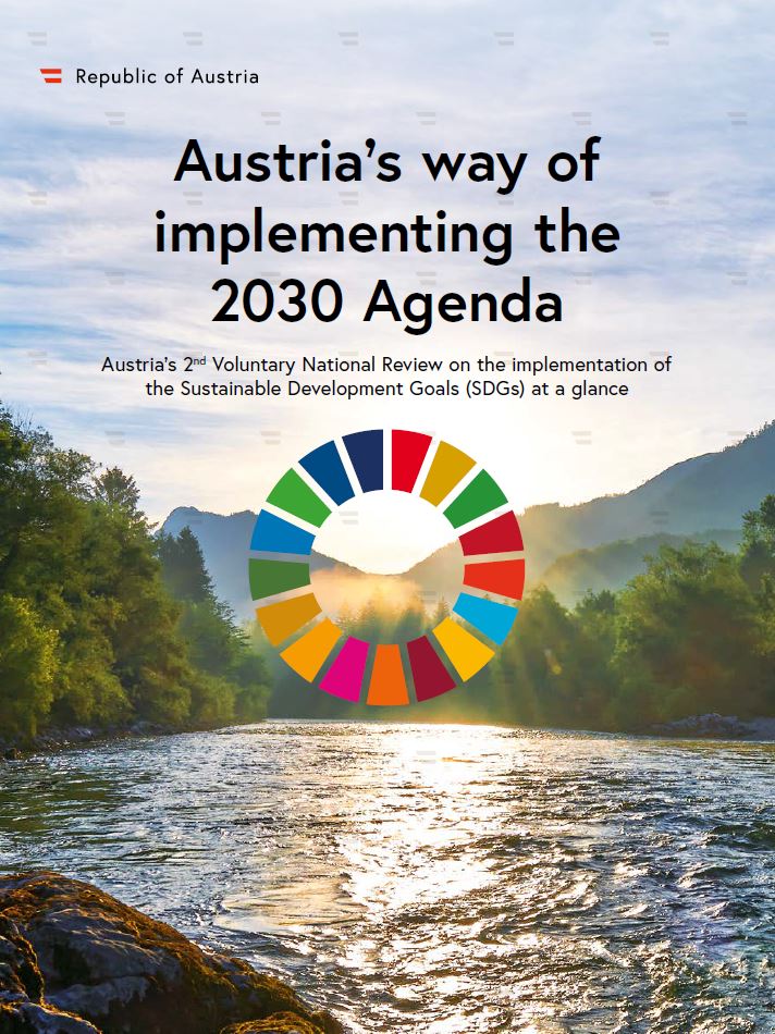 Cover Austria's way of implementing the 2030 Agenda