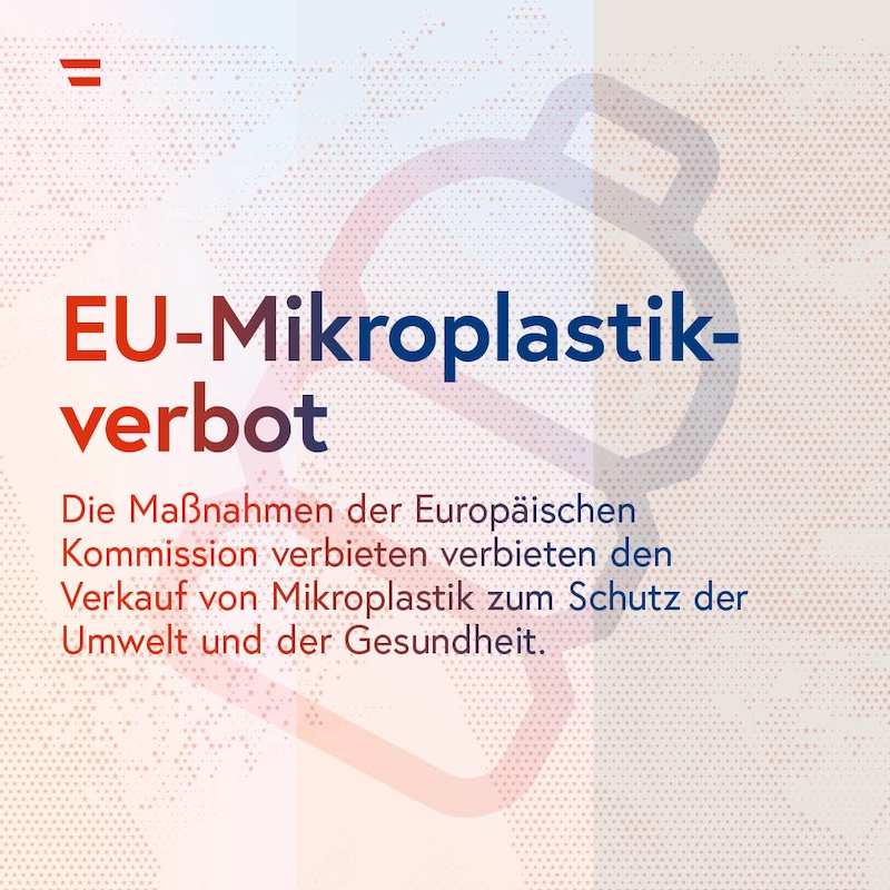 Sujet EU-Mikroplastikverbot