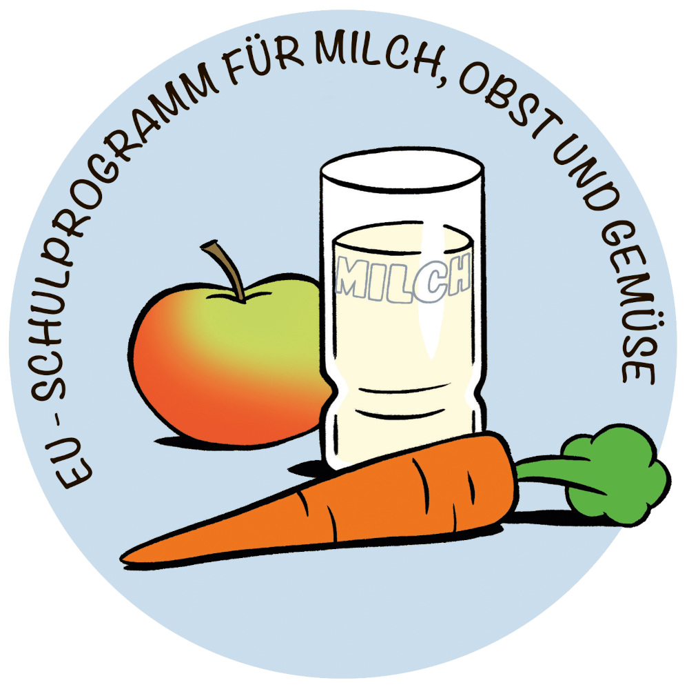 Logo EU-Schulprogramm für Milch, Obst und Gemüse